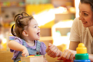 Mom,Or,Teacher,And,Baby,One,Year,Ago,Playing,Logical
